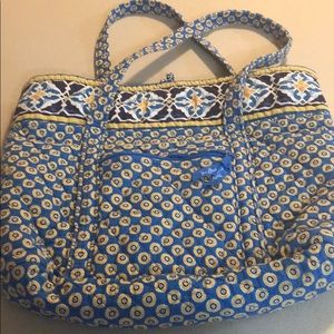 Vera Bradley Tote (Riviera Blue)